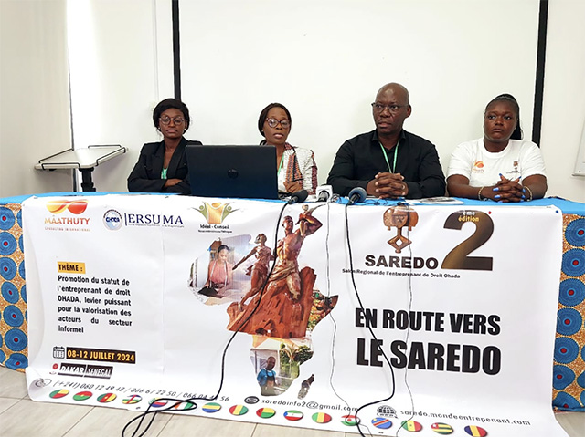 Point de presse du lancement de la 2ème édition du SAREDO –